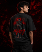 Berserk Guts Dark Mode Oversize Cotton T-shirt