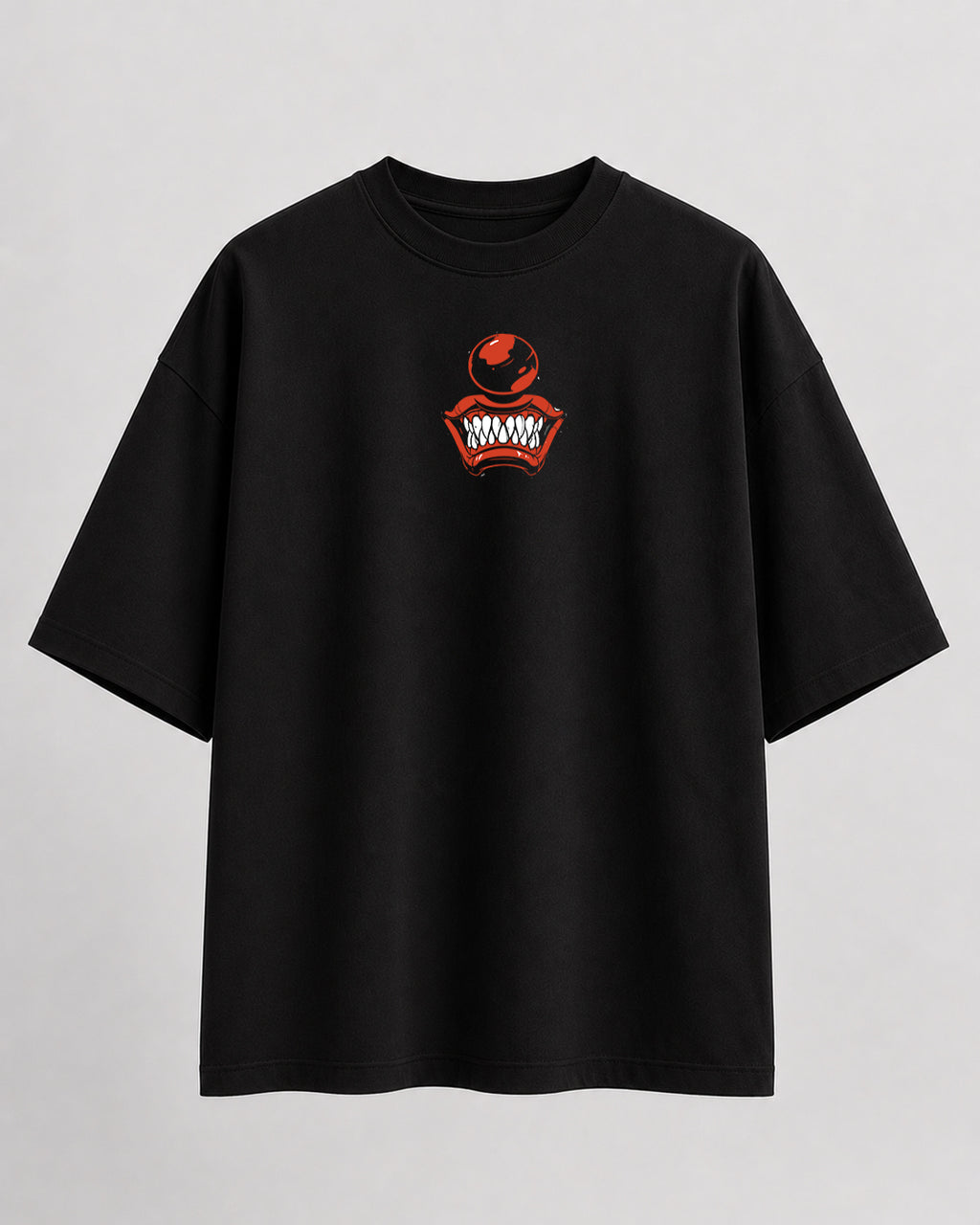 Psycho Smile Oversize cotton T-shirt