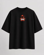 Psycho Smile Oversize cotton T-shirt