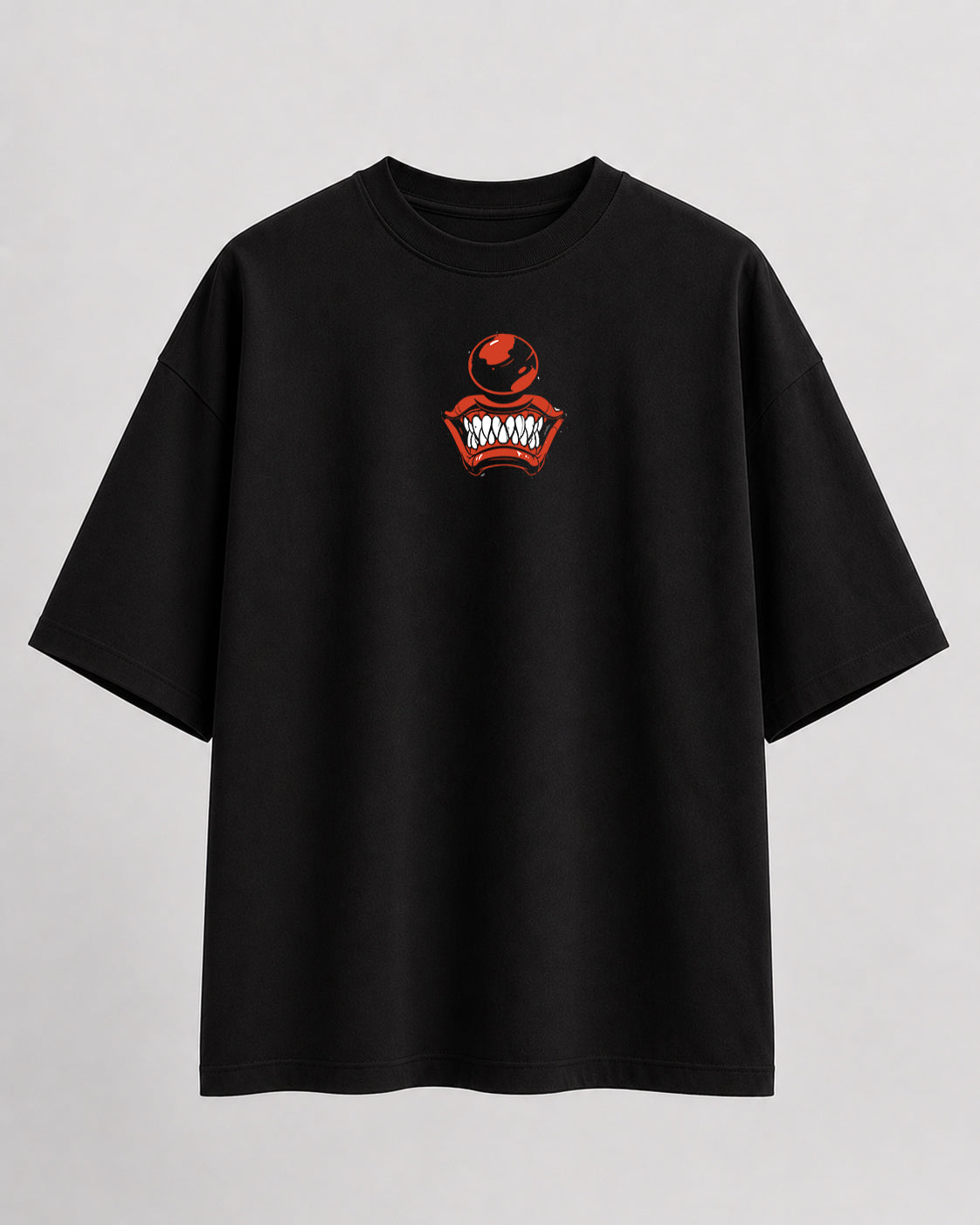 Psycho Smile Oversize cotton T-shirt