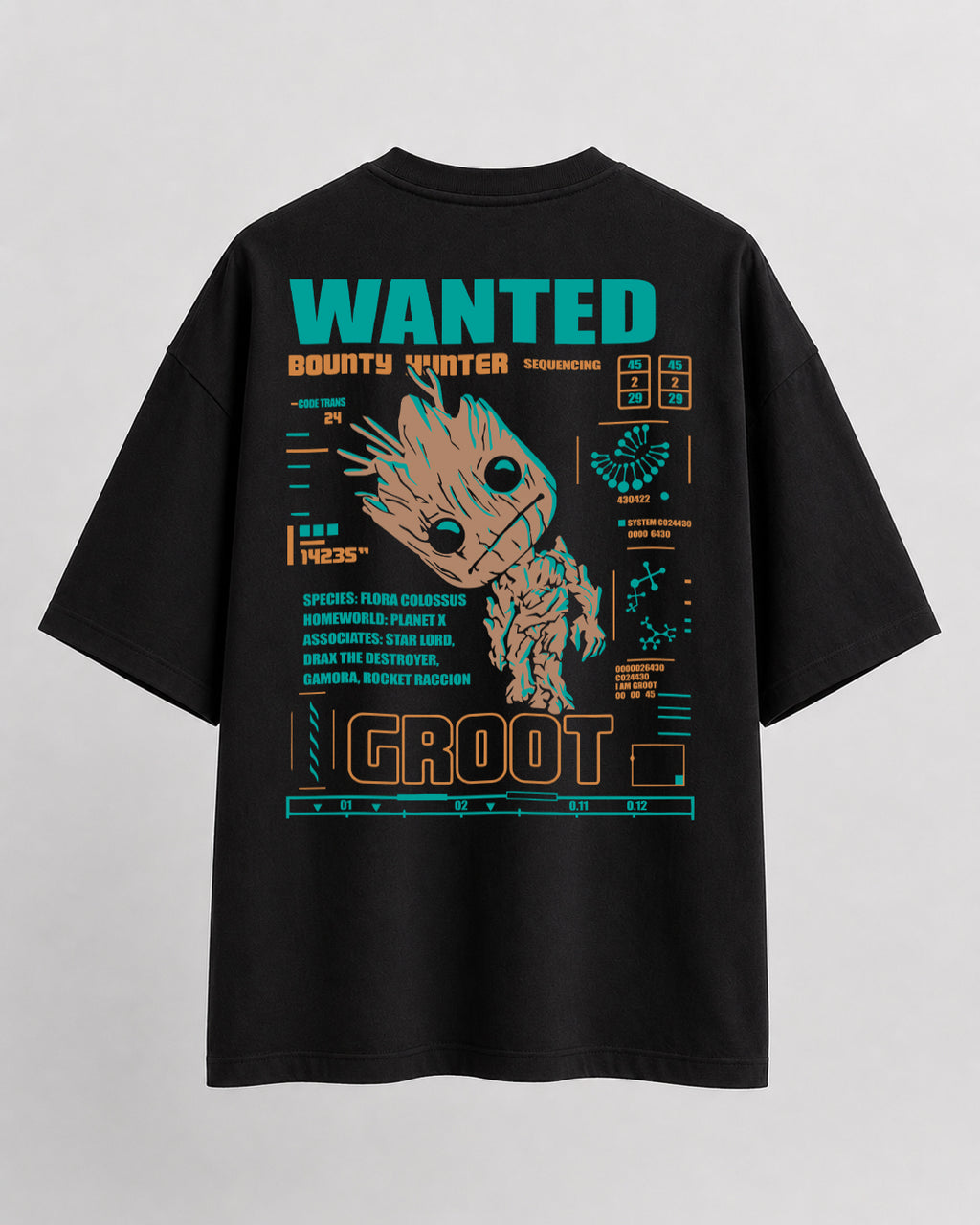 Wooden Guardian Oversize Cotton T-shirt