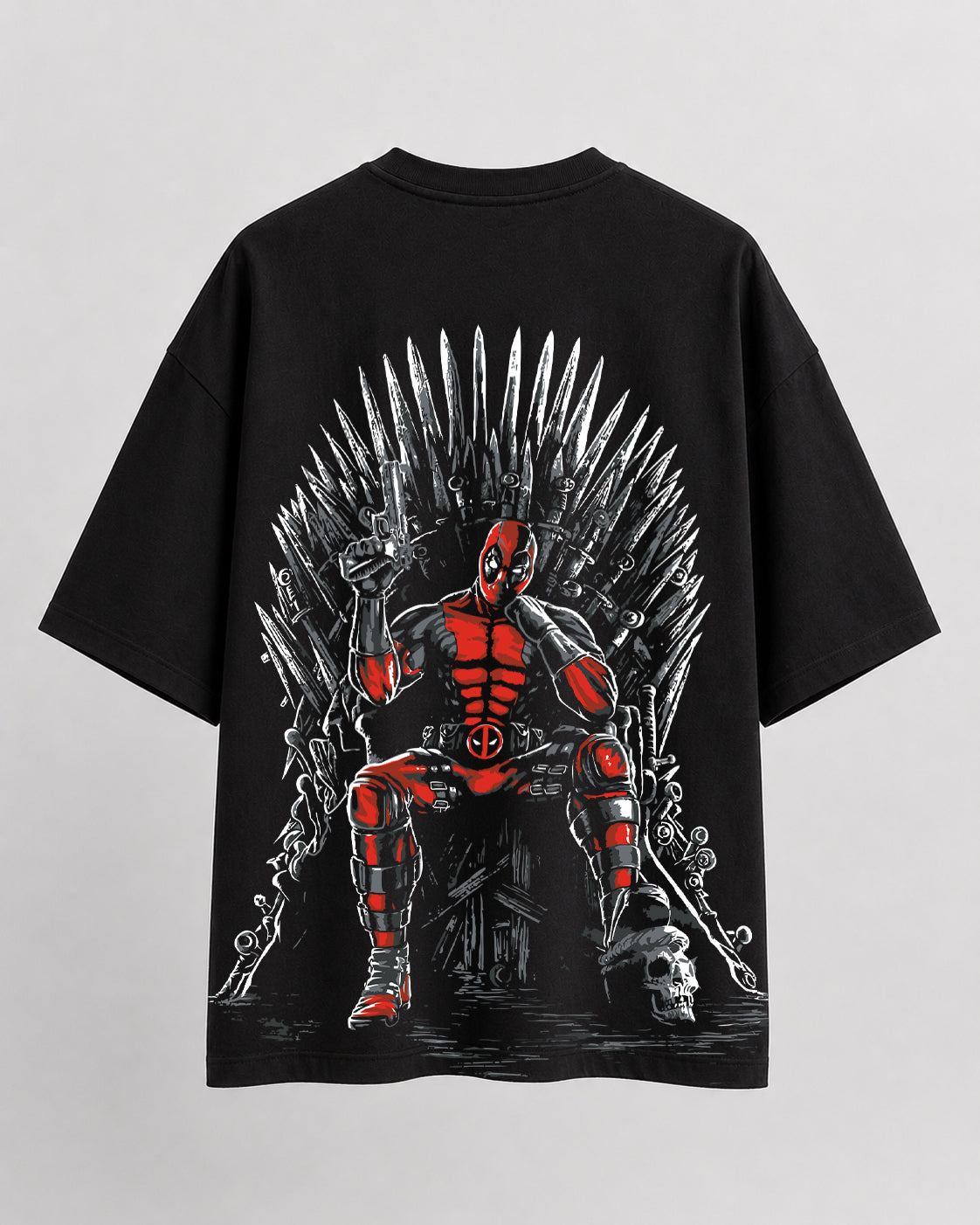Throne of Chaos Oversize Cotton T-shirt