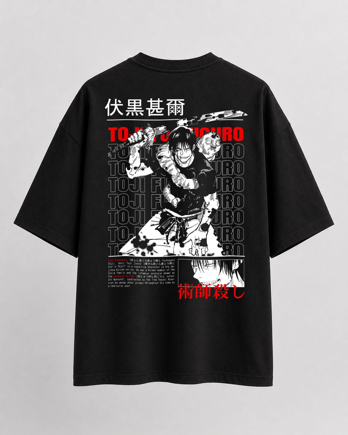 Toji Foshiguro Pending Oversize Cotton T-shirt