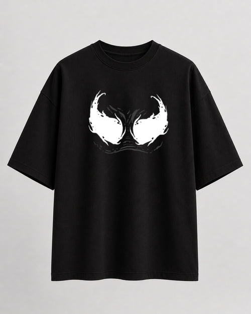 Dark Symbiote Oversize cotton T-shirt