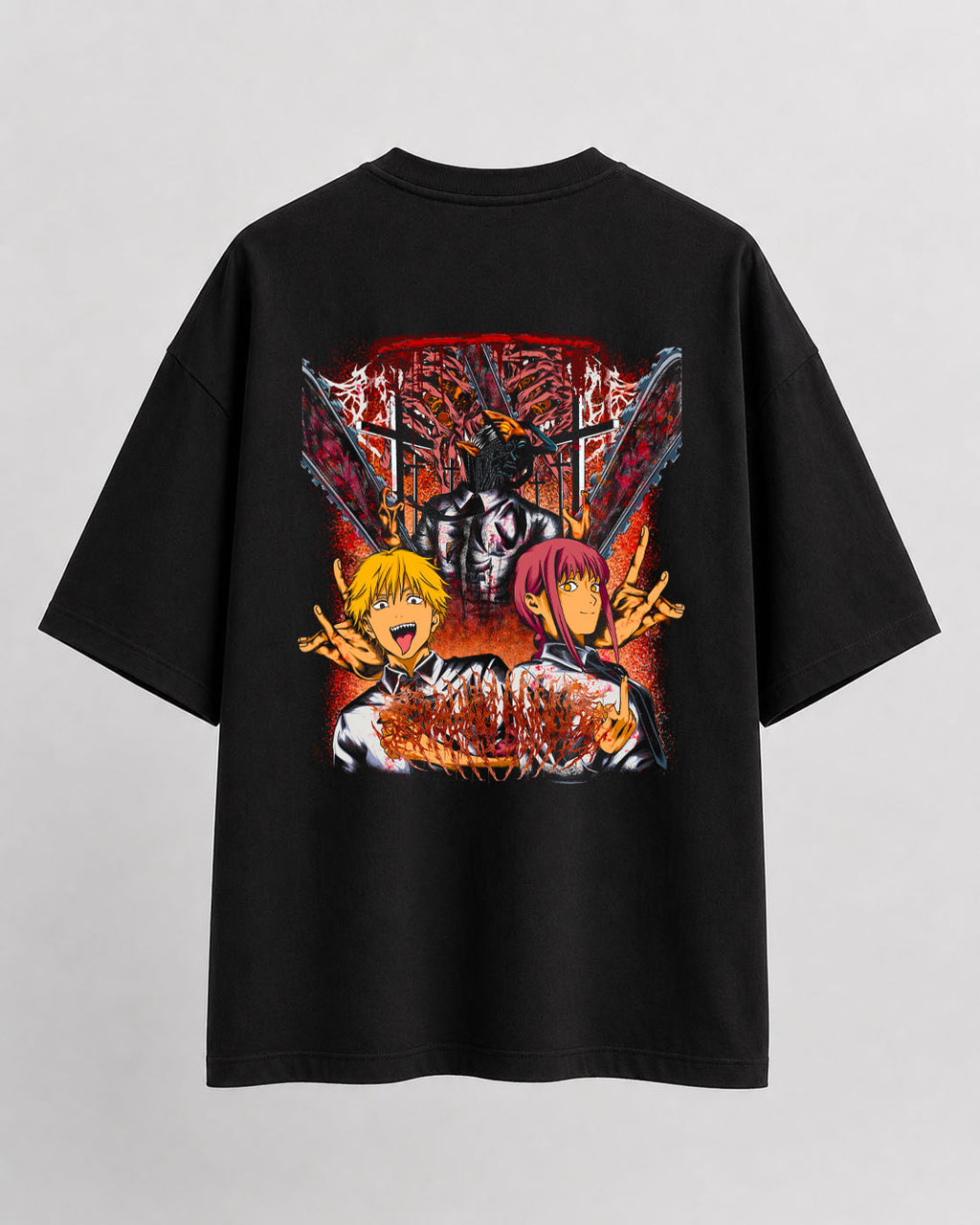 Chainsawman Streetwear Oversize Cotton T-shirt