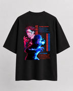 Jujutsu Kaisen sukuna and yuji Oversize Cotton T-shirt