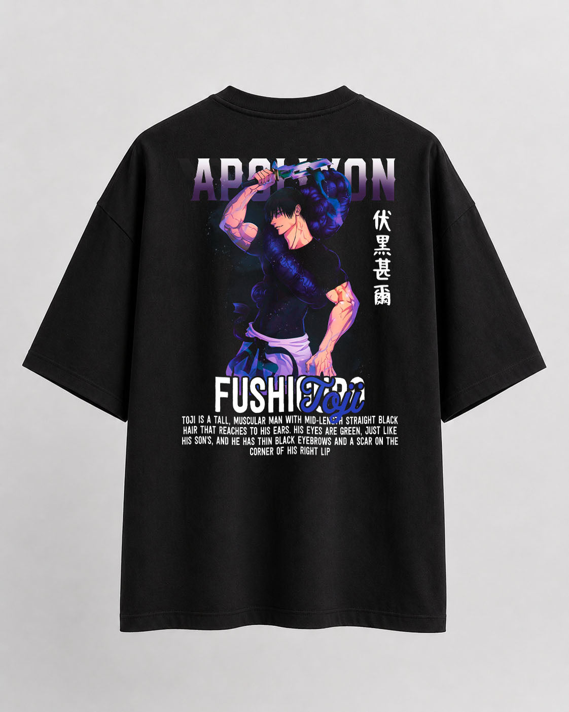 Toji Foshiguro 2.0 Oversize Cotton T-shirt