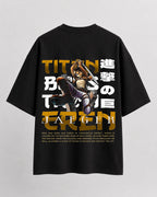 Eren Jaeger Oversize Cotton T-shirt