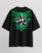 One piece Zoro green Oversize Cotton T-shirt