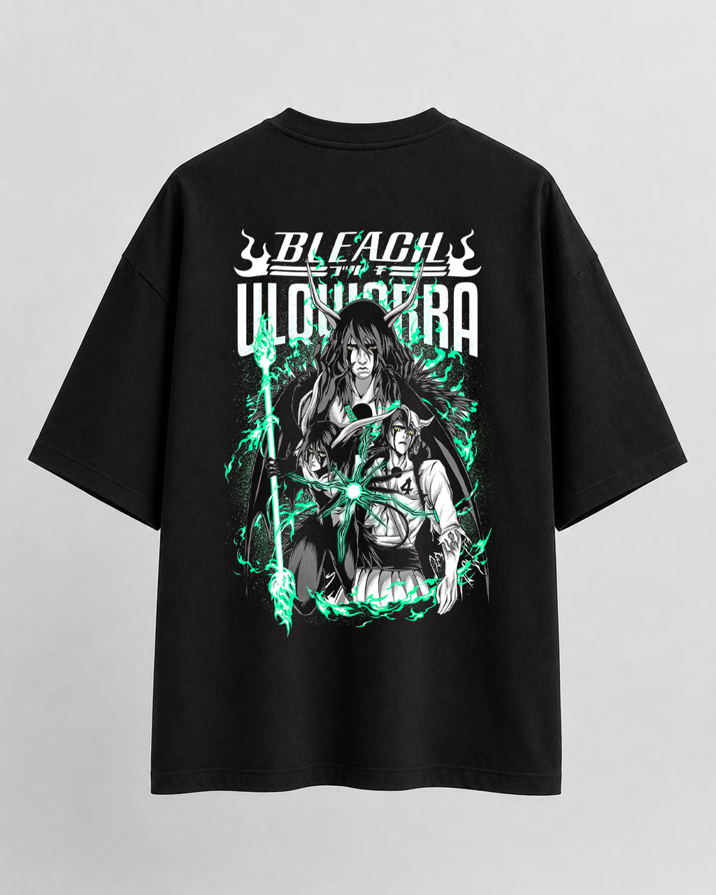 Bleach What is heart Oversize Cotton T-shirt