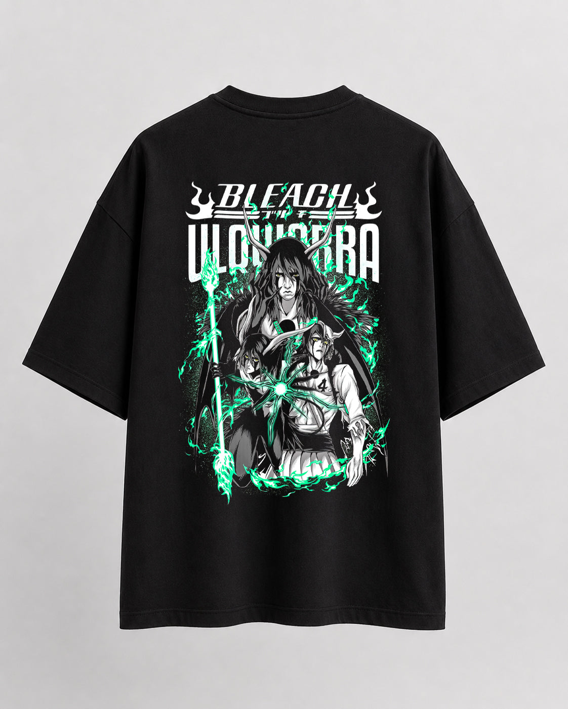 Bleach What is heart Oversize Cotton T-shirt