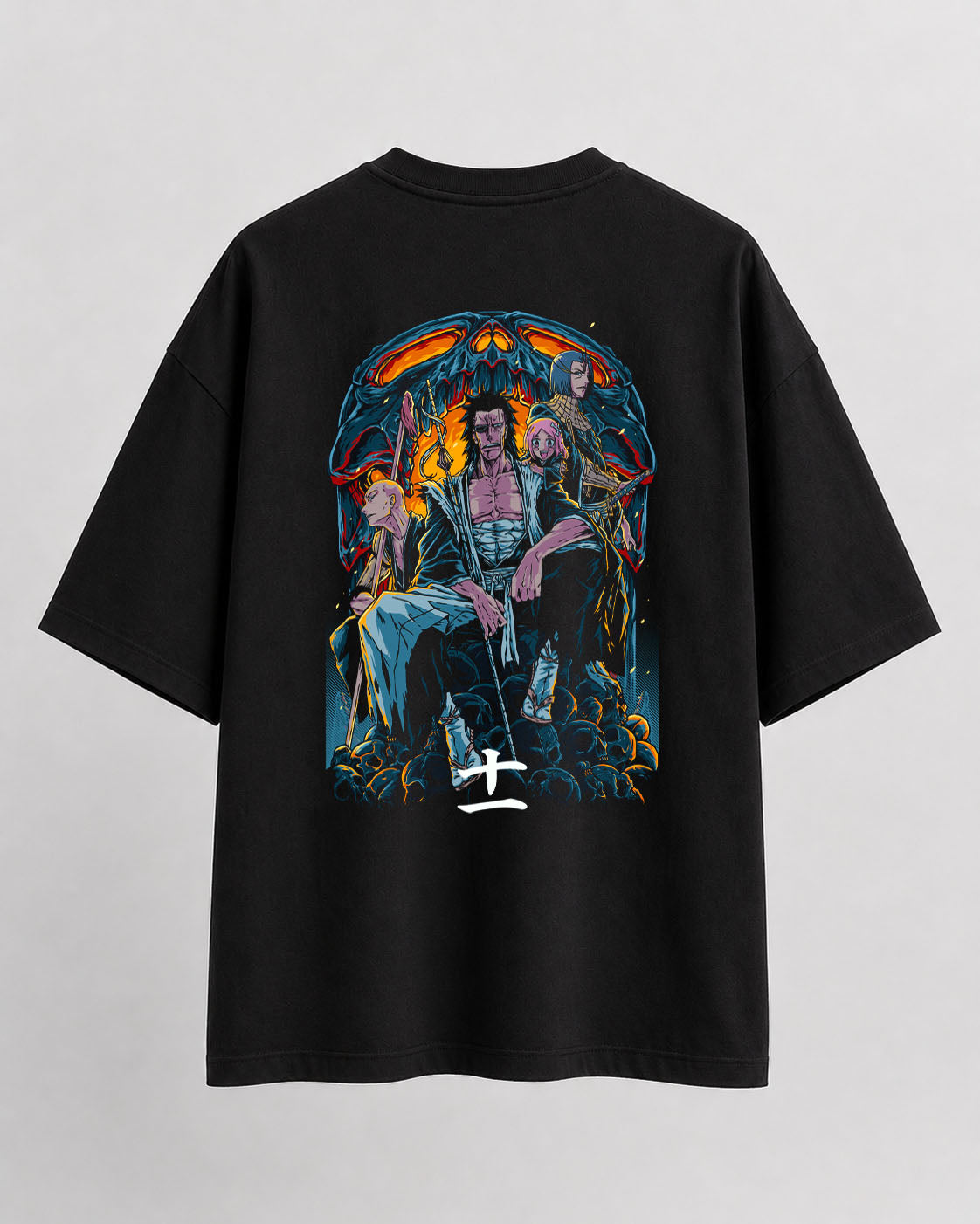 Kenpachi Zaraki Oversize Cotton T-shirt