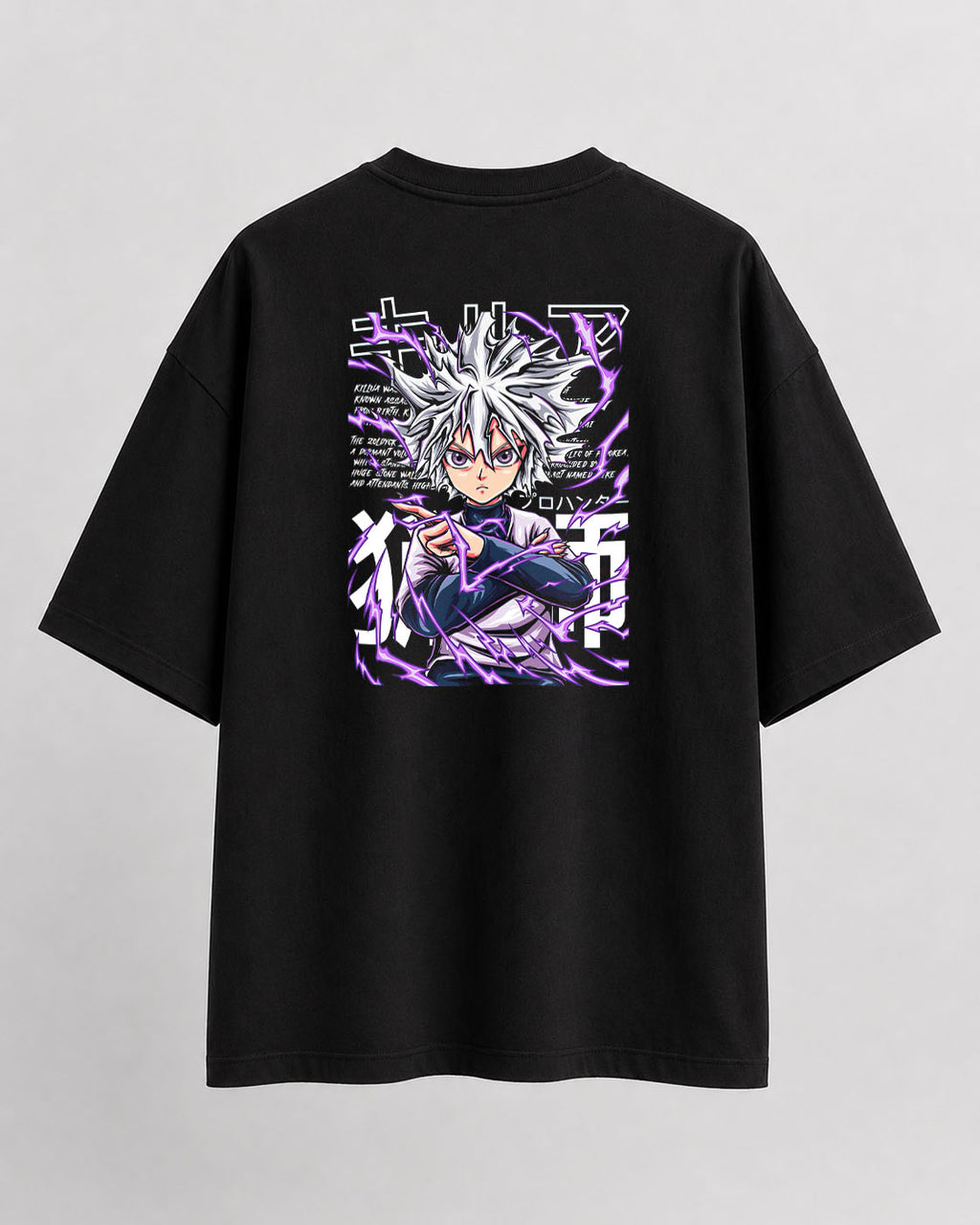 Killua Zoldyck Oversize Cotton T-shirt