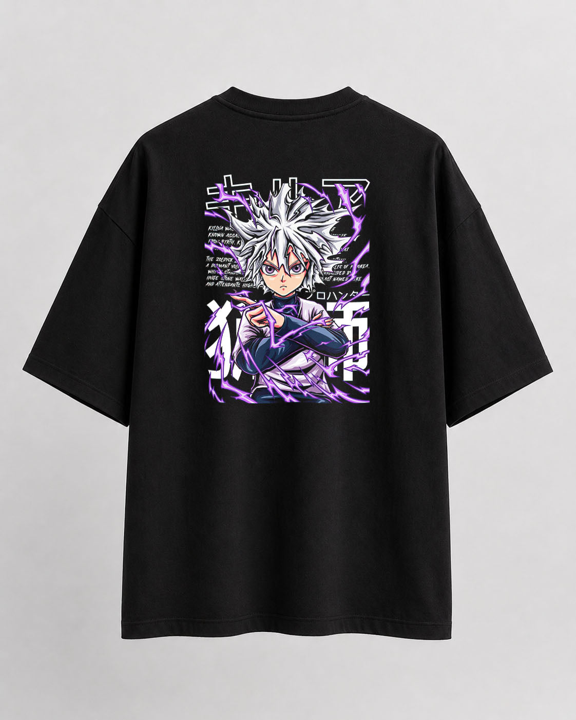 Killua Zoldyck Oversize Cotton T-shirt
