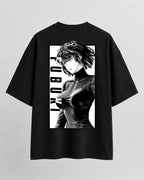 One piece yubuki Oversize Cotton T-shirt