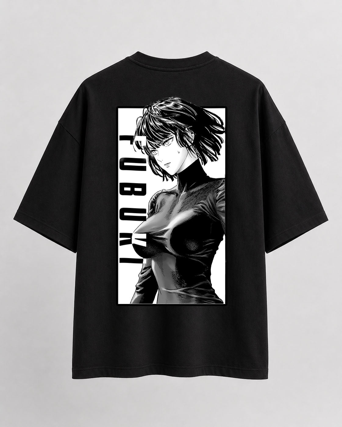One piece yubuki Oversize Cotton T-shirt