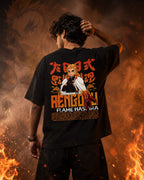 Demon Slayer Rengoku Oversize Cotton T-shirt