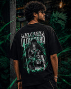 Bleach What is heart Oversize Cotton T-shirt