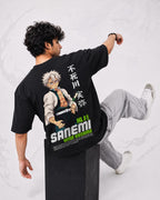 Demon Slayer Sanemi Oversize Cotton T-shirt
