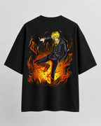 One piece sanji Oversize Cotton T-shirt