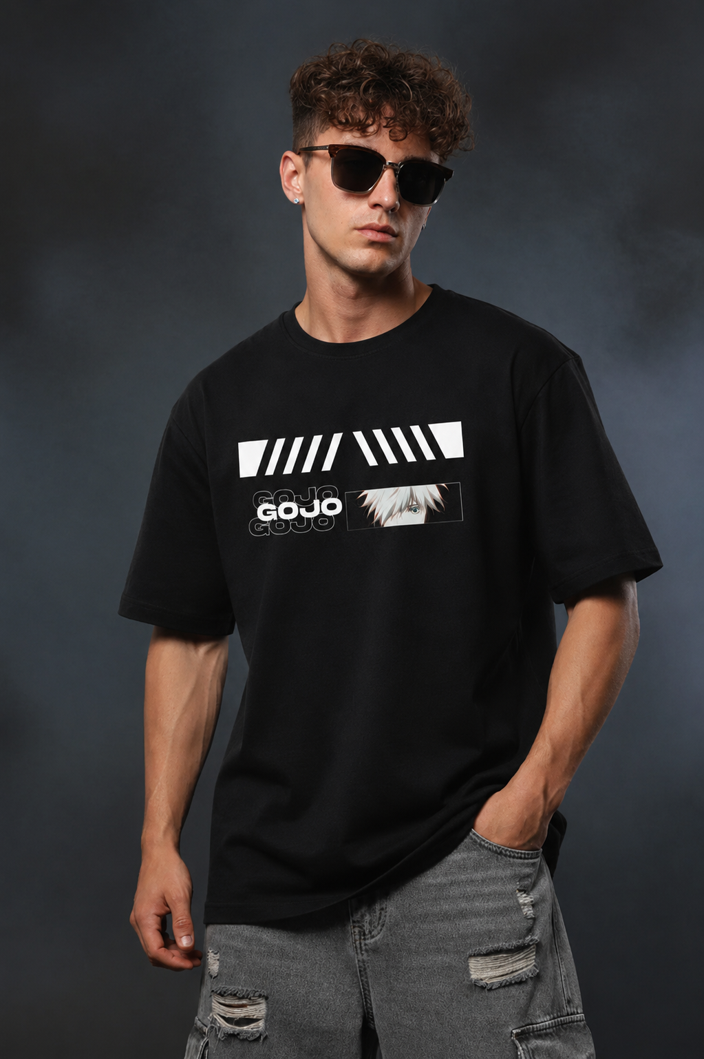 J&K Gojo Satoru 2.0 Oversize Cotton T-shirt
