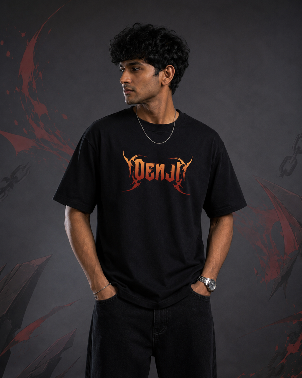 Chainsawman Streetwear Oversize Cotton T-shirt