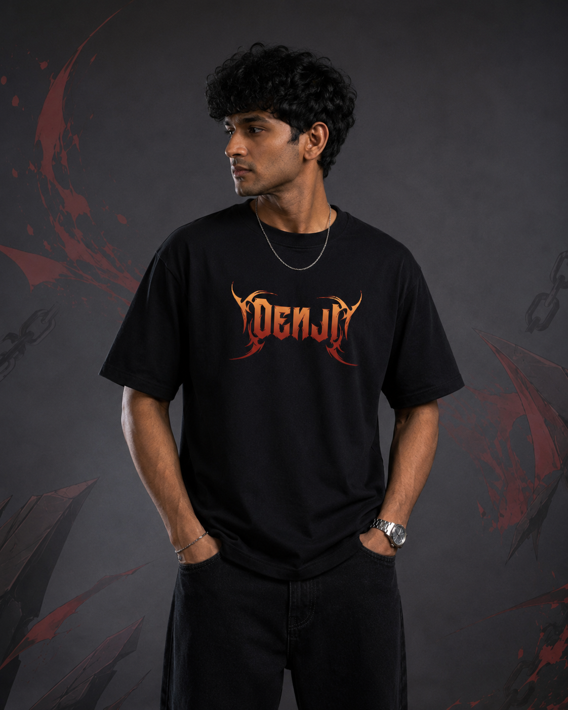 Chainsawman Streetwear Oversize Cotton T-shirt