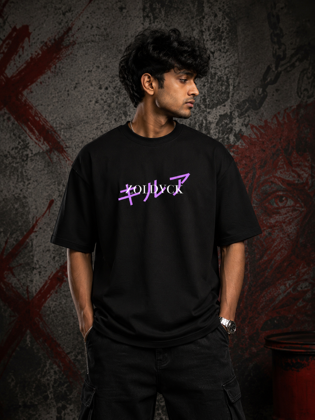 Killua Zoldyck Oversize Cotton T-shirt