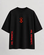 Berserk Guts Dark Mode Oversize Cotton T-shirt