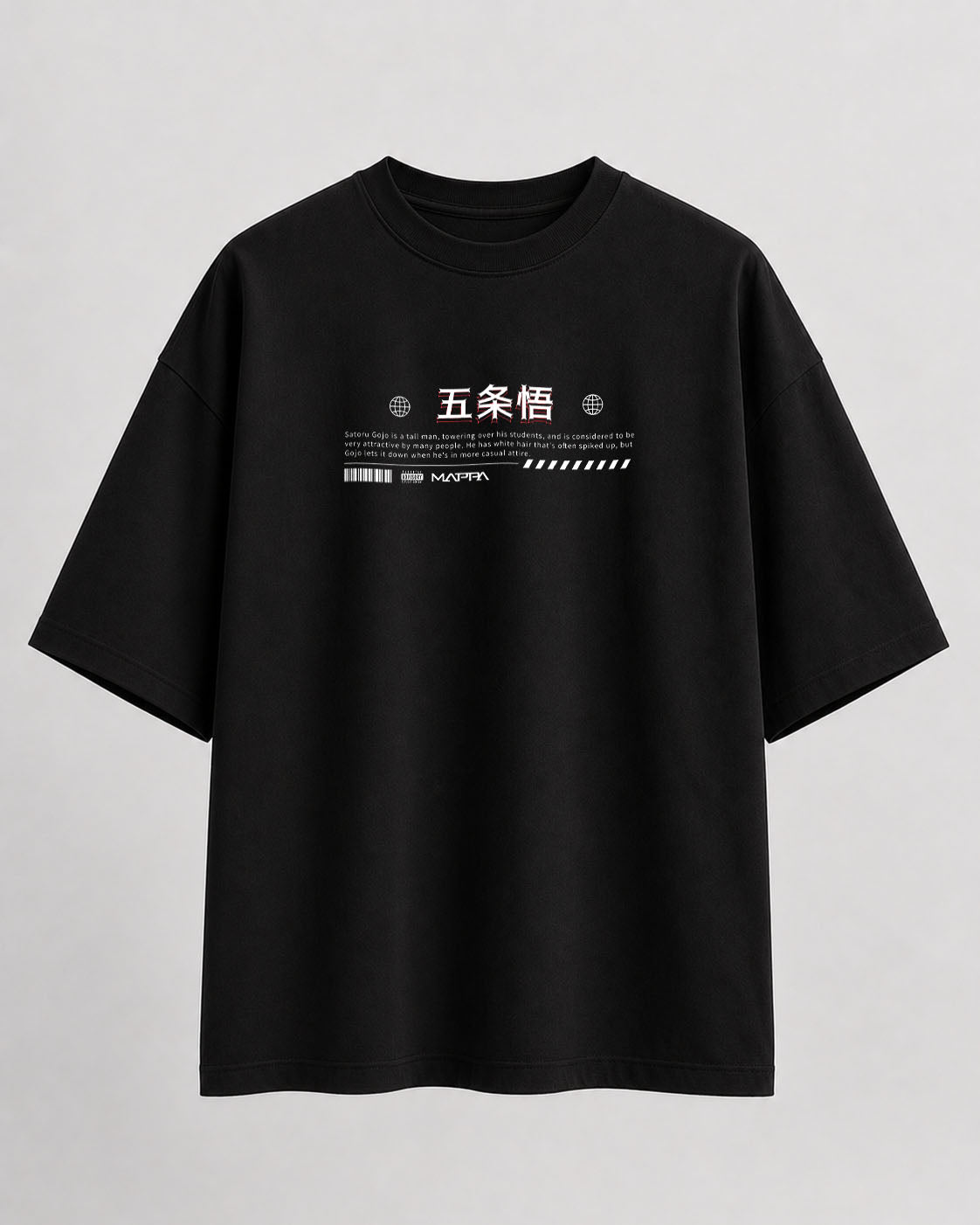 J&K Gojo Satoru Oversize Cotton T-shirt
