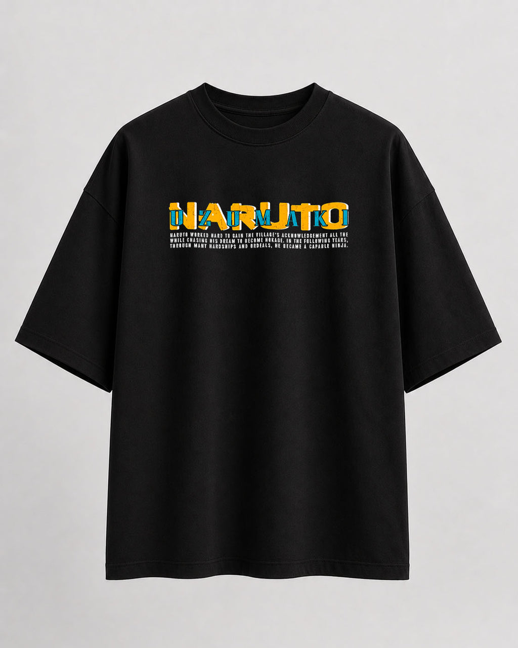 Uzumaki Naruto Oversize Cotton T-shirt