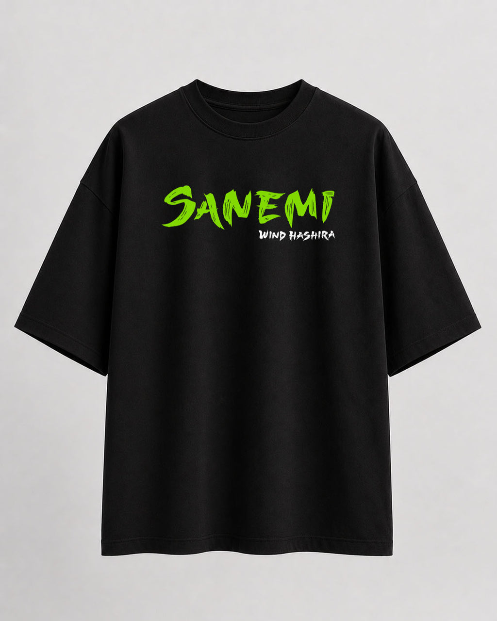 Demon Slayer Sanemi Oversize Cotton T-shirt