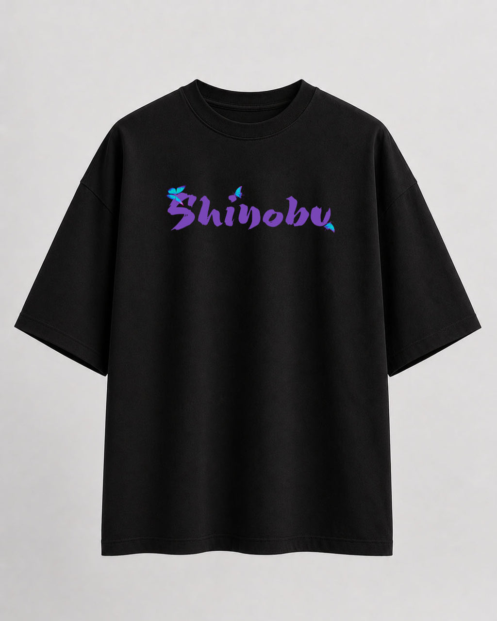 Demon Slayer Shinobu Oversize Cotton T-shirt