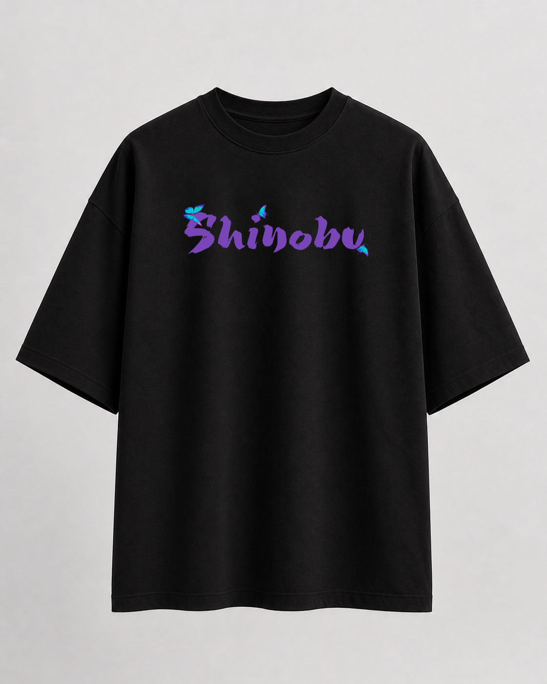 Demon Slayer Shinobu Oversize Cotton T-shirt