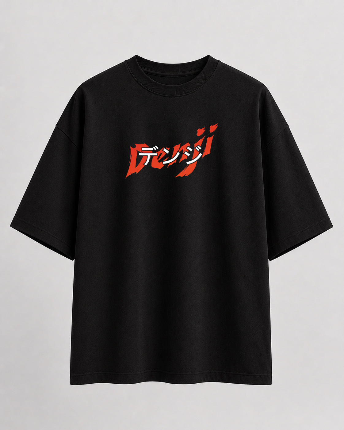 Chainsaw Man Freestyle Oversize Cotton T-shirt