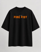 One piece fire feast Oversize Cotton T-shirt