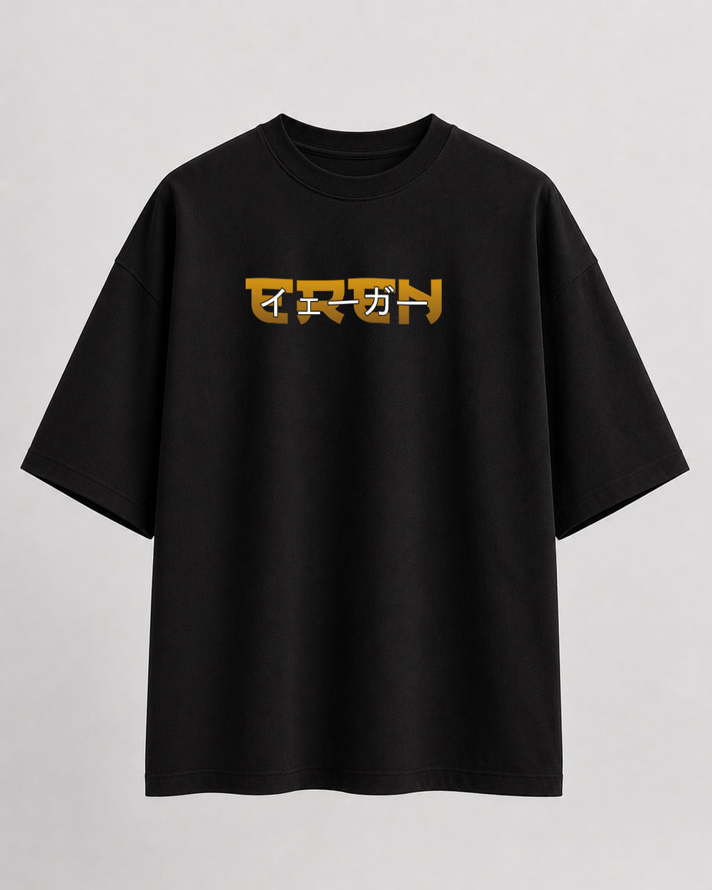 Eren Jaeger Oversize Cotton T-shirt