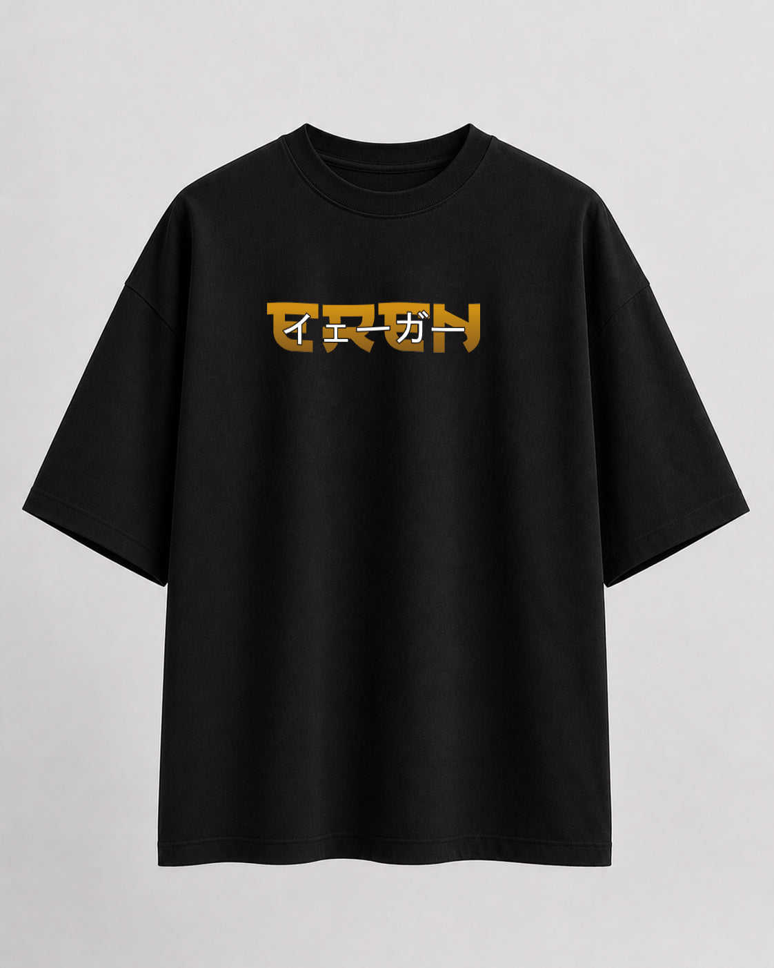 Eren Jaeger Oversize Cotton T-shirt