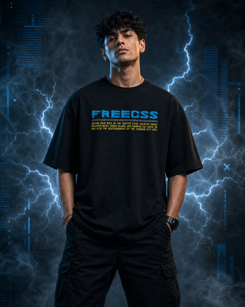 Hunter X Hunter Gon Freecss 2.0 Oversize Cotton T-shirt