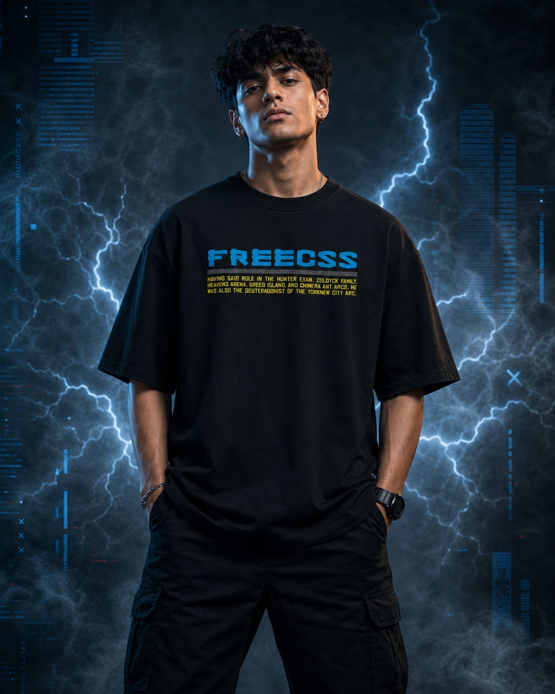 Hunter X Hunter Gon Freecss 2.0 Oversize Cotton T-shirt