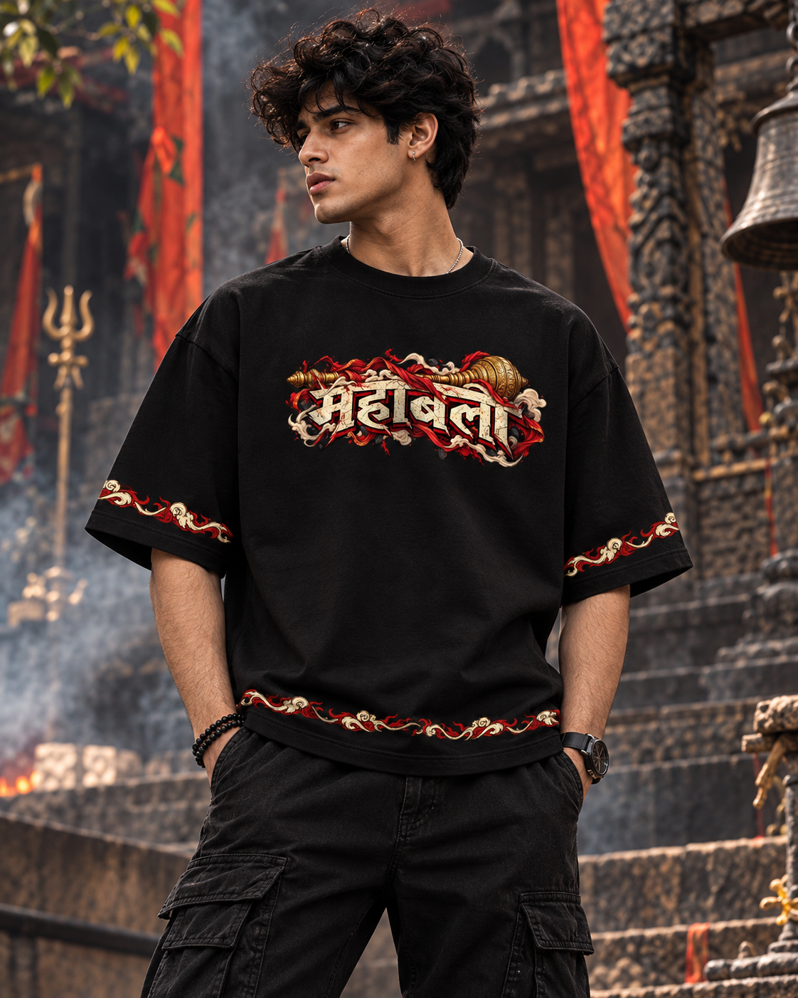 NAAGVEER Oversized t-shirt