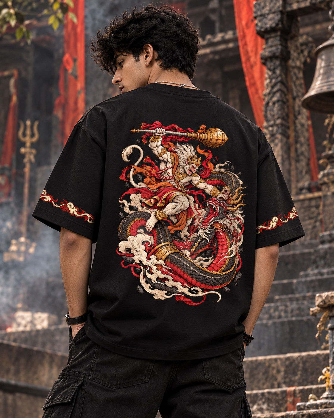 NAAGVEER Oversized t-shirt