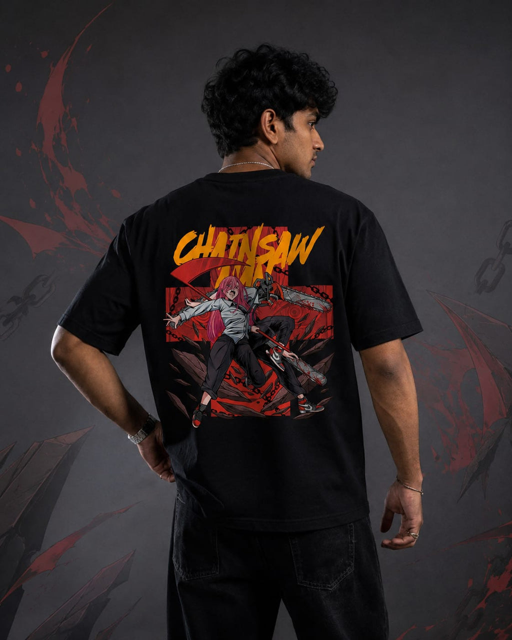 Chainsawman Streetwear Oversize Cotton T-shirt