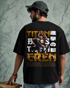 Eren Jaeger Oversize Cotton T-shirt