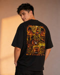 One piece smokey Oversize Cotton T-shirt