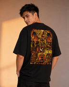 One piece smokey Oversize Cotton T-shirt