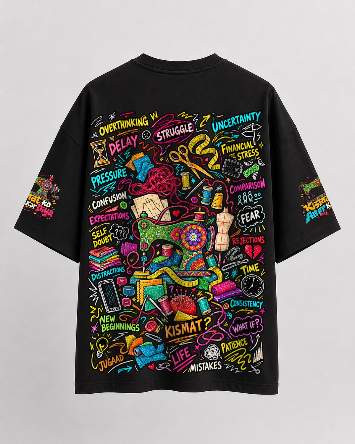 Khayali Circuit Oversized t-shirt