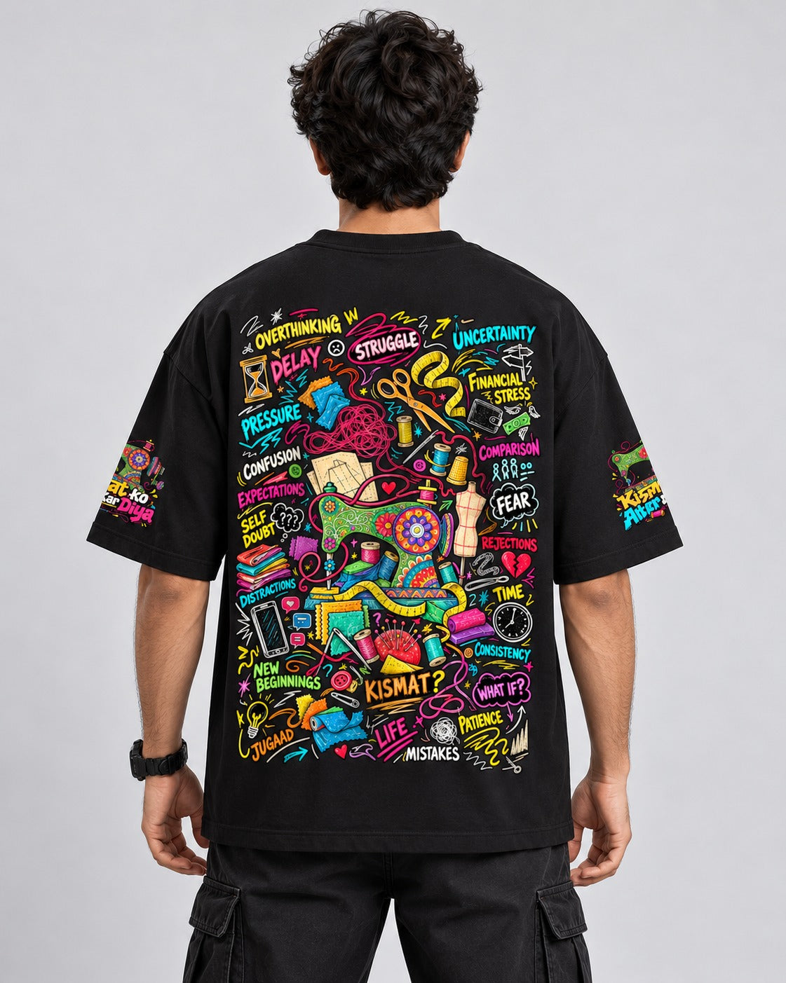 Khayali Circuit Oversized t-shirt