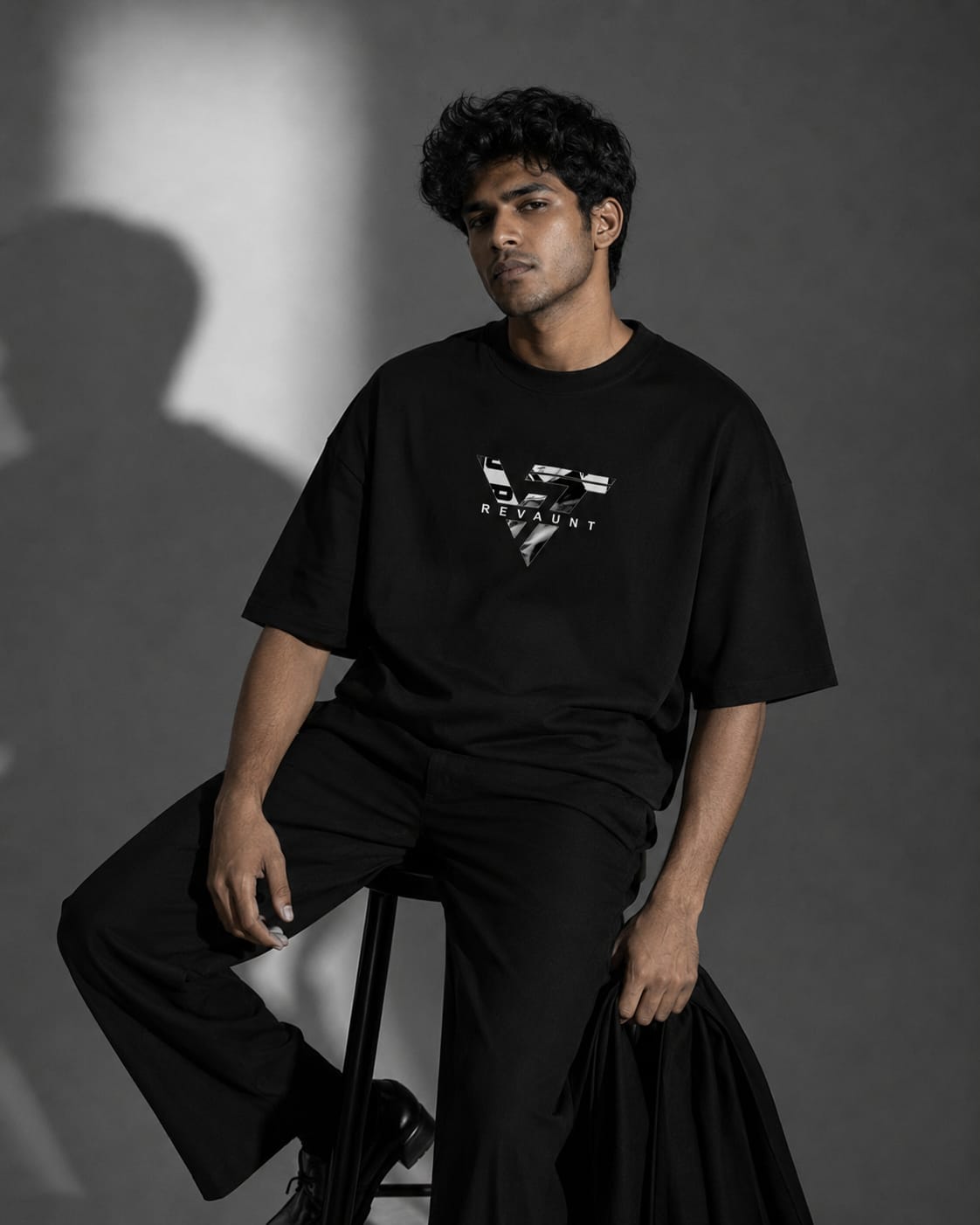 One piece yubuki Oversize Cotton T-shirt