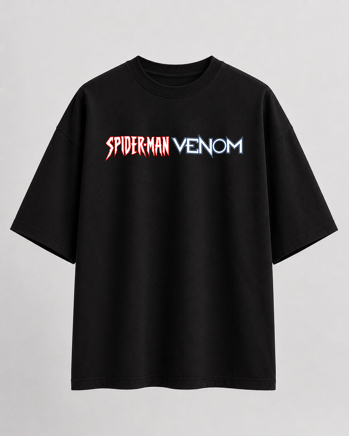 Dual Identity Oversize cotton T-shirt